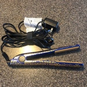 Chi Flat Iron Blue and Gold Straightener
